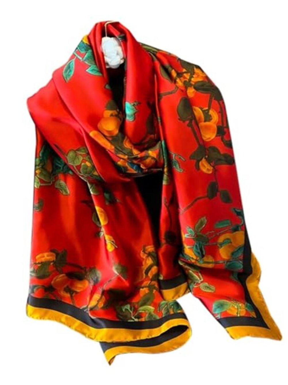 Women's Shawl Scarf For Women Lightweight Scarves Floral Pattern Formal